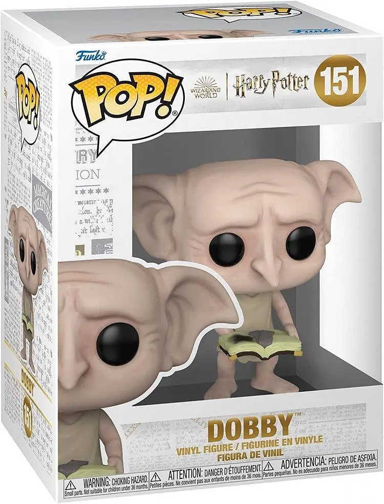 Фігурка Фанко Поп Гаррі Поттер Доббі Funko Pop Гаррі Поттер Доббі 10 см HP D 151 - фото 3