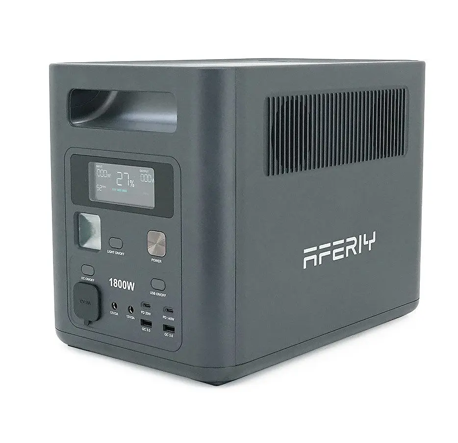 Портативна зарядна станція AFERIY Nomad AFP180 PPS 1800W 1024Wh LiFePO4 MPPT 500W - фото 2