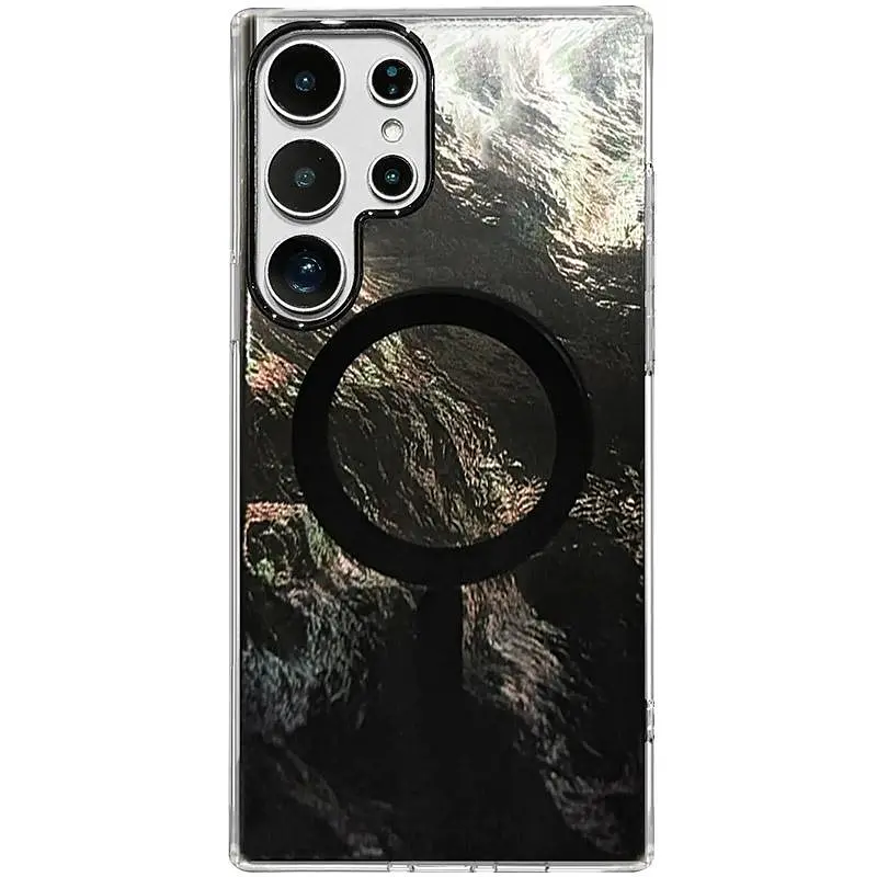 Чохол TPU Shiny Mountain (MagFit) для Samsung Galaxy S24 Ultra Black