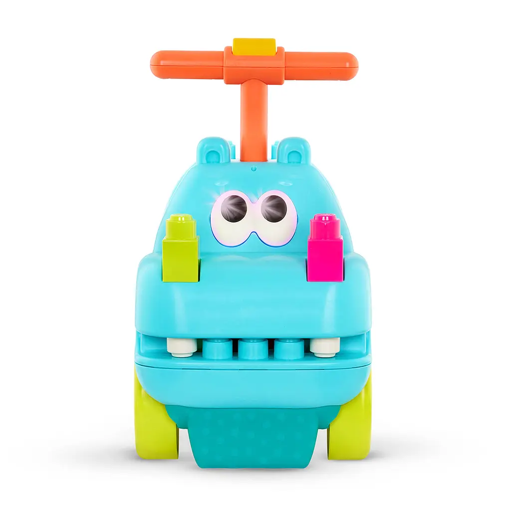 Машинка для катання та конструктор Battat Бегемотик Санні (BX2312Z) - фото 3