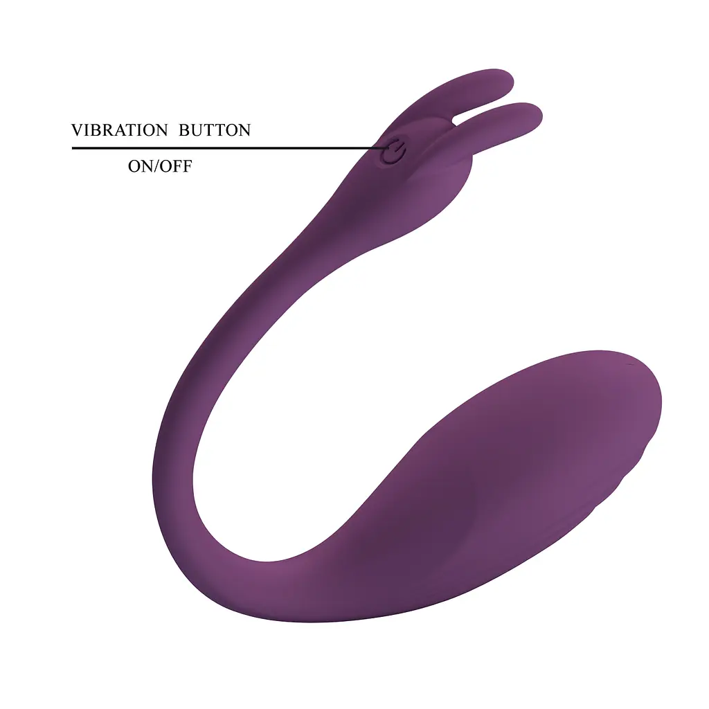 Вібратор Pretty Love Catalina Stimulator Dark Purple (App) - фото 7