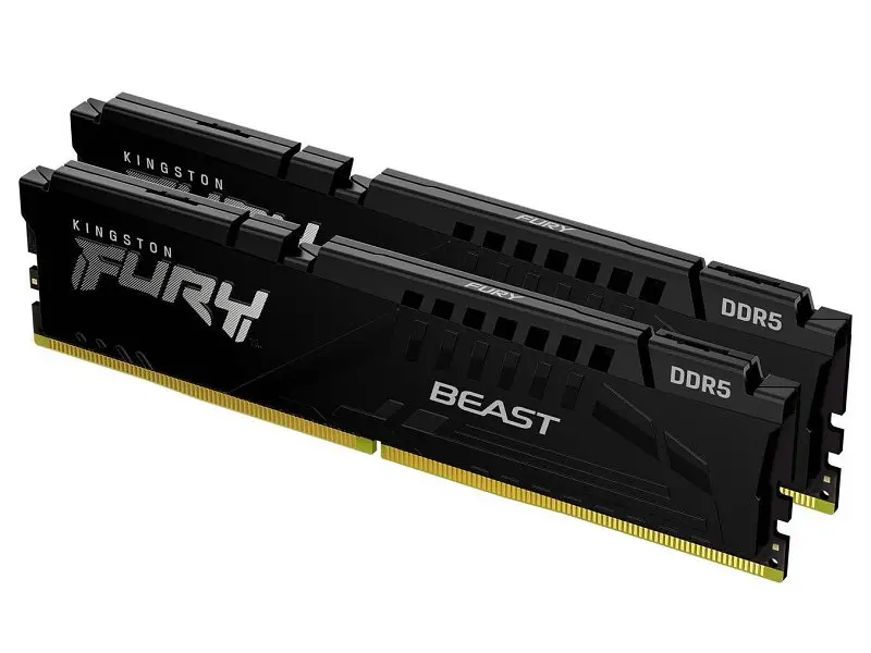 Модуль пам'яті Kingston FURY Beast Black DDR5 32GB (2x16GB) 5600Mhz (KF556C40BBK2-32) - фото 2