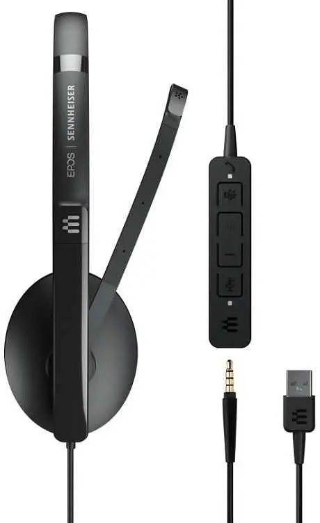 Спеціалізована гарнітура Sennheiser Adapt 135T II Mono Black (1000900) - фото 4