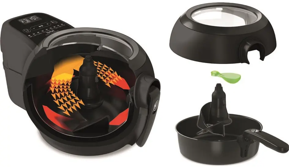 Мультипіч Tefal ActiFry Genius 1350 Вт чорна (FZ760830) - фото 3