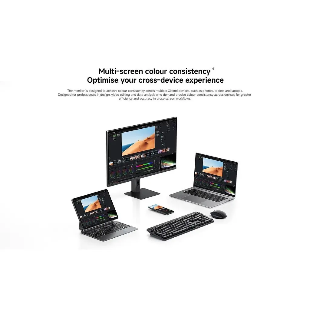 Монітор 27" Xiaomi A27Qi (2026) (1185163) 2560x1440 (QHD, 2K) IPS 120 Hz - фото 8