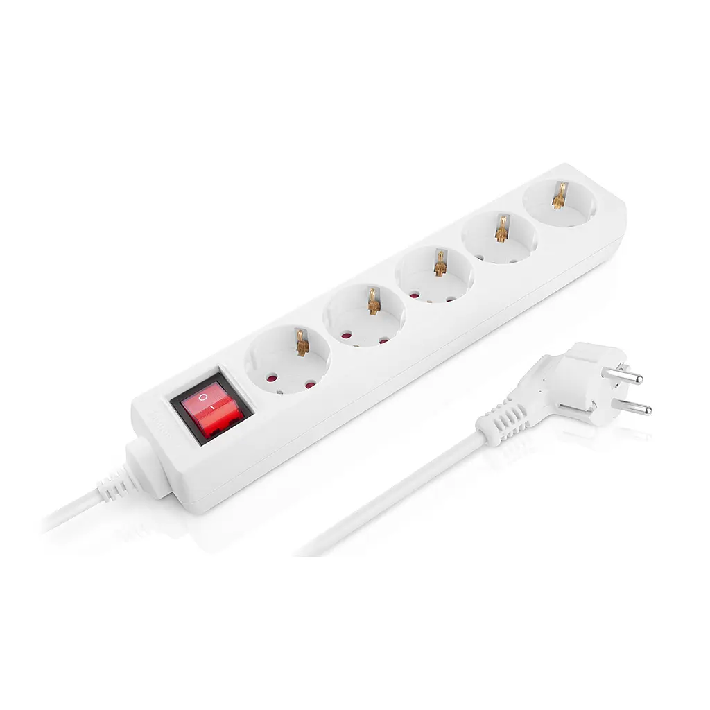 Мережевий фільтр живлення REAL-EL RS-Protect M 1.8m, white (EL122300025) - фото 7