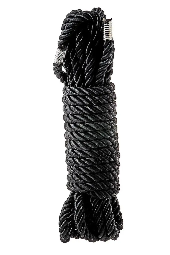 Мотузка для бандажаBlaze Deluxe Bondage Rope 5m Black, Чорний - фото 4