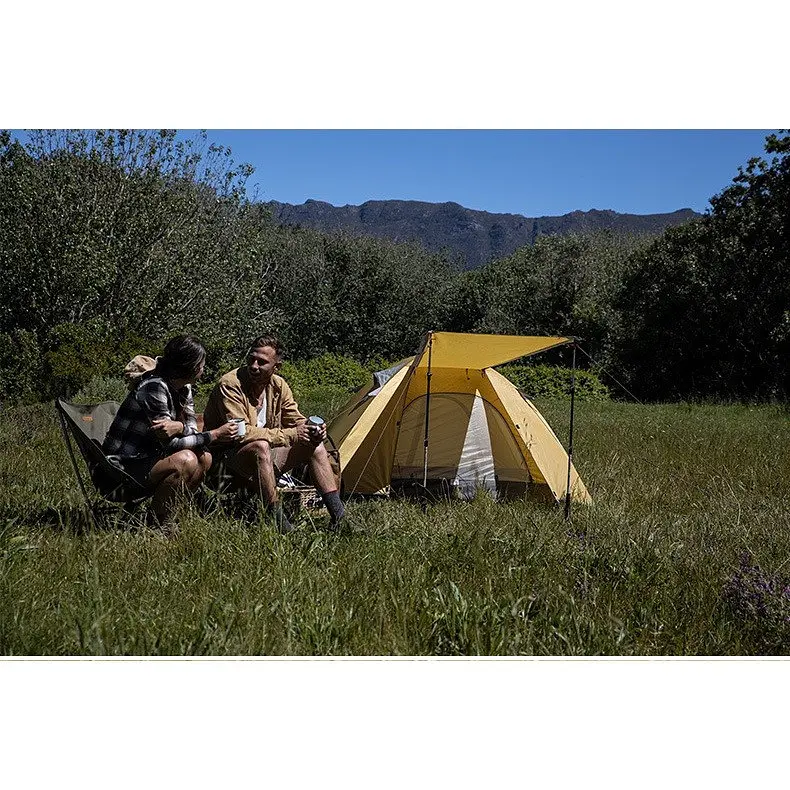 Намет двомісний Naturehike P-Series NH18Z022-P 210T/65D, жовтий - фото 4