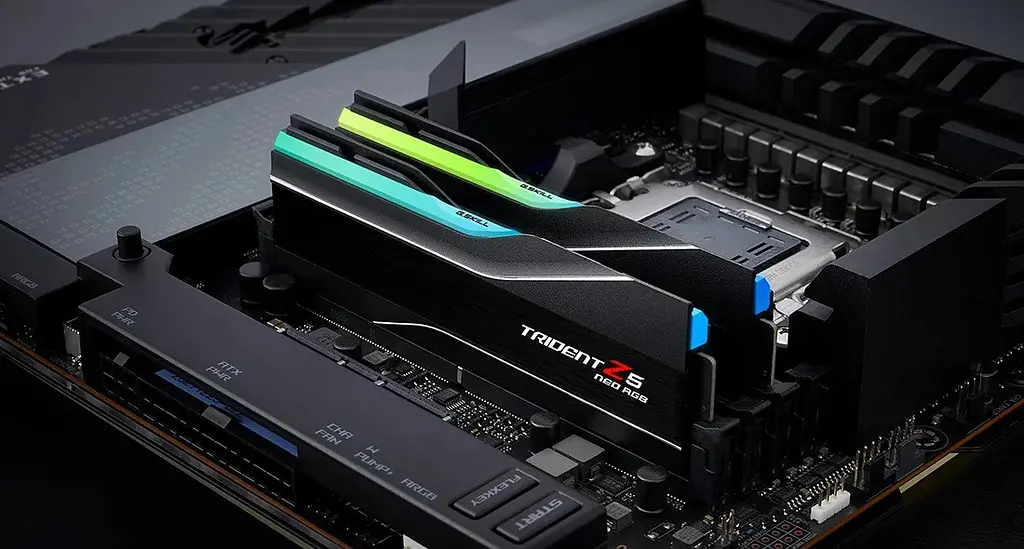 Модуль пам`ятi DDR5 2x16GB/6000 G.Skill Trident Z5 Neo RGB (F5-6000J3038F16GX2-TZ5NR) - фото 4