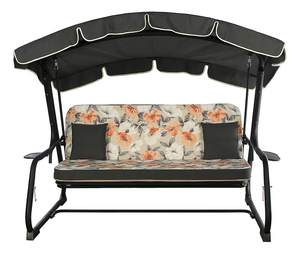 Садовая диван-качалка Ost-Fran Malta лонета Меджик Аранча/тексилк 657-497 - фото 2