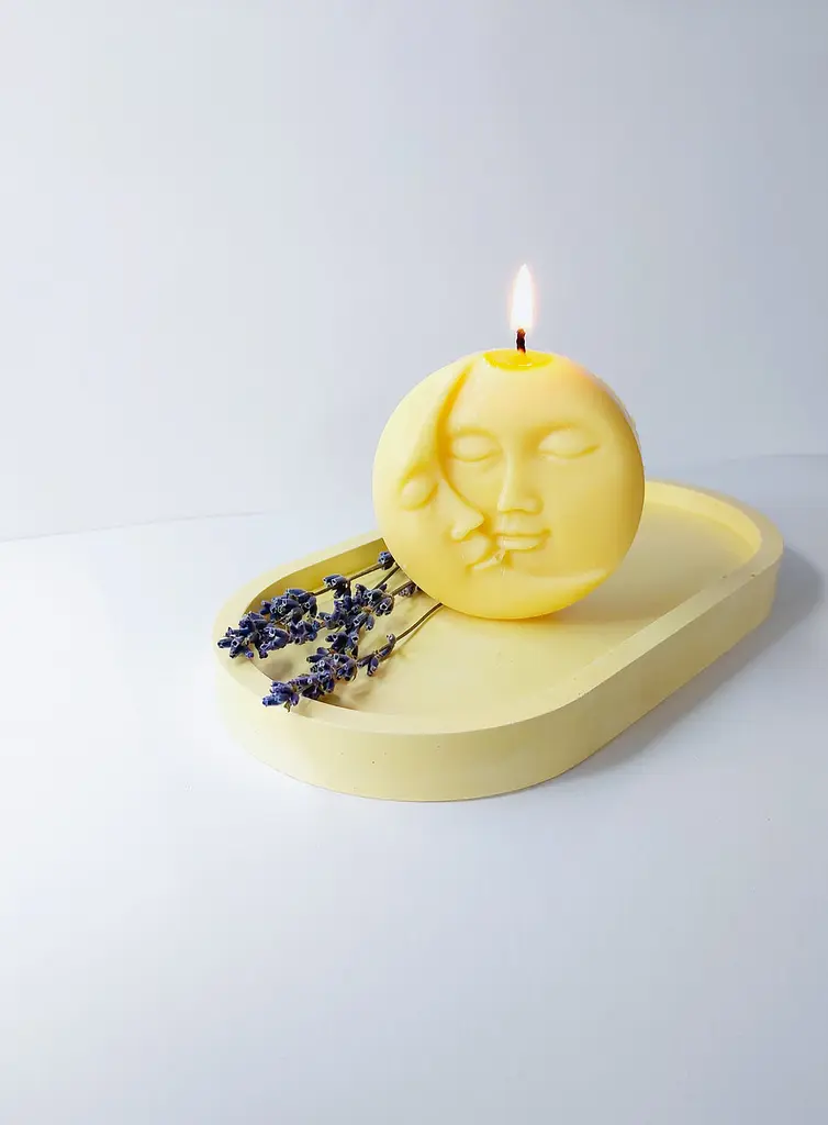 Набір Svich Shop Свічка Svich Shop Сонце-місяць і підставка - фото 4