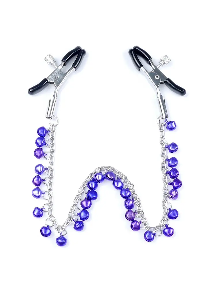 Затискачі для сосків Fetish B-Series Exclusive Nipple Clamps No.1 (сріблястий) - фото 3