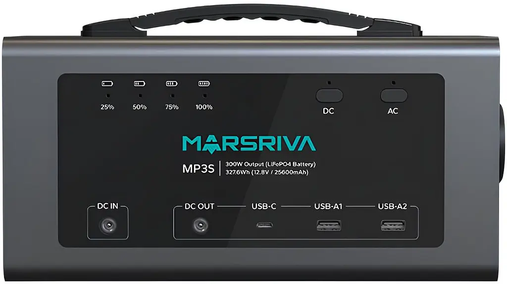 Зарядна станція Marsriva MP3S (327.6 Вт/г) 300W LiFePO4 - фото 2