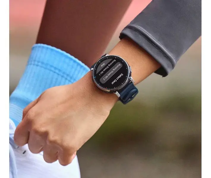 Смарт - годинник Amazfit Active 3 Premium NFC 4GB синій - фото 8
