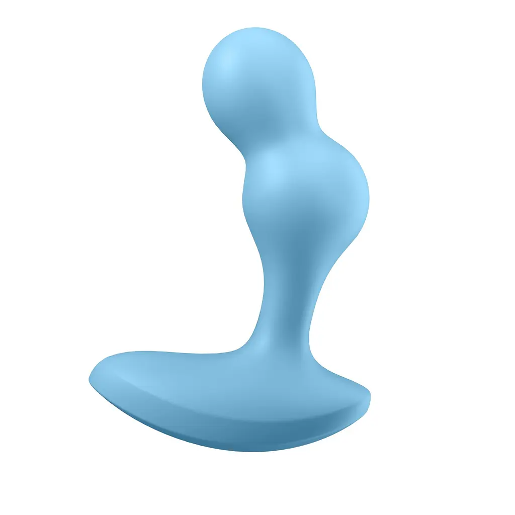 Анальна пробка з вібрацією Satisfyer Deep Diver 11.2 см (блакитний) - фото 2