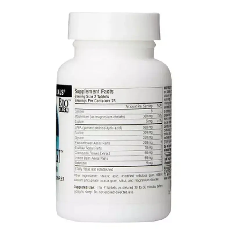 Вітамінно-мінеральний комплекс Source Naturals Комплекс для Нормалізації Сну, NightRest, 50 таблеток (SN0357) - фото 2