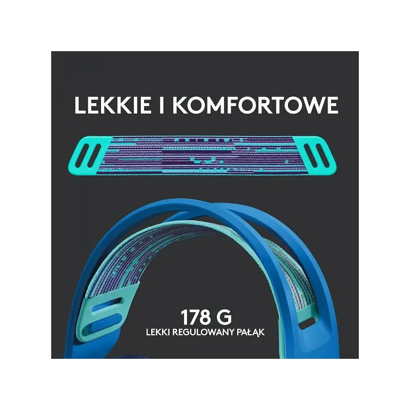 Комп'ютерна гарнітура Logitech Lightspeed Wireless RGB Gaming Headset G733 Blue (981-000943) - фото 7