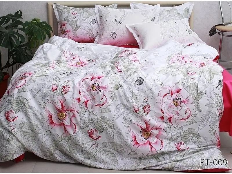 Комплект постільної білизни з компаньйоном 2-спальний TAG tekstil pbe0042398 - фото 2
