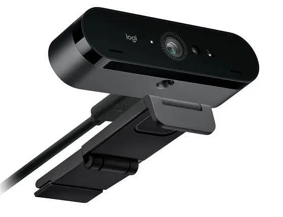 ВЕБ-камера LOGITECH Brio 4K - Ultra HD 4K Webcam for Business - GRAPHITE - USB - N/A - EMEA28i-935 - фото 3