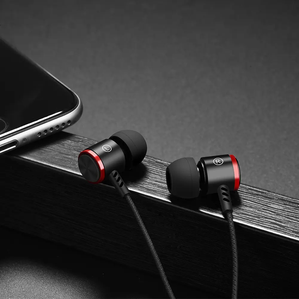 Наушники вакуумные Hoco M42 чёрные - фото 3