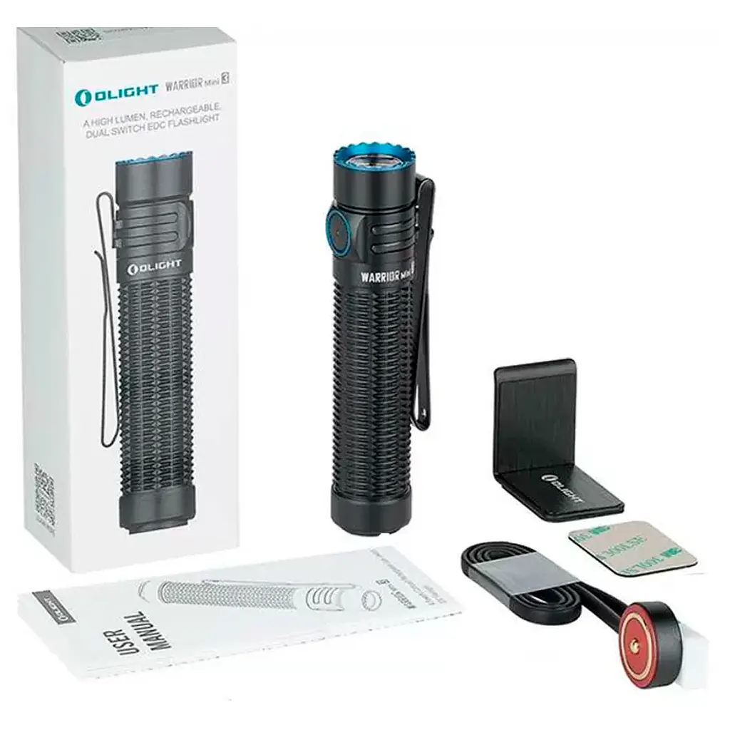 Ліхтар Olight Warrior Mini 3 Black (0.0000.0692) - фото 10