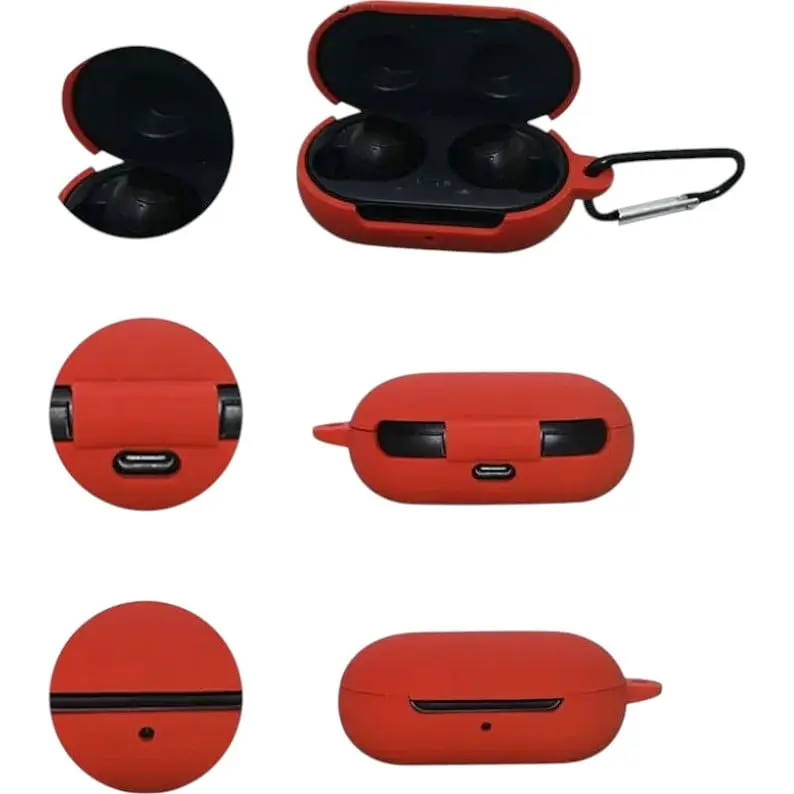 Чехол BeCover Silicon Shockproof для Samsung Galaxy Buds/Buds+ Red (704665) - фото 2