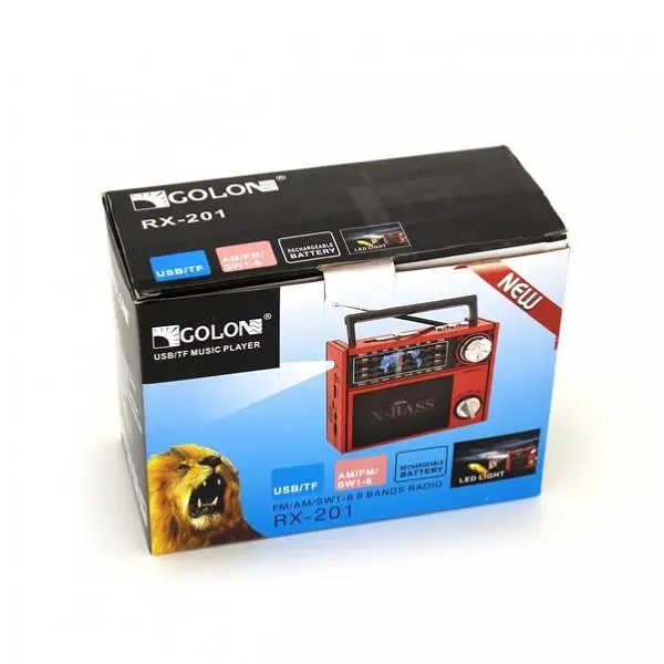 Радиоприемник многофункциональный Golon RX-201 USB - фото 9