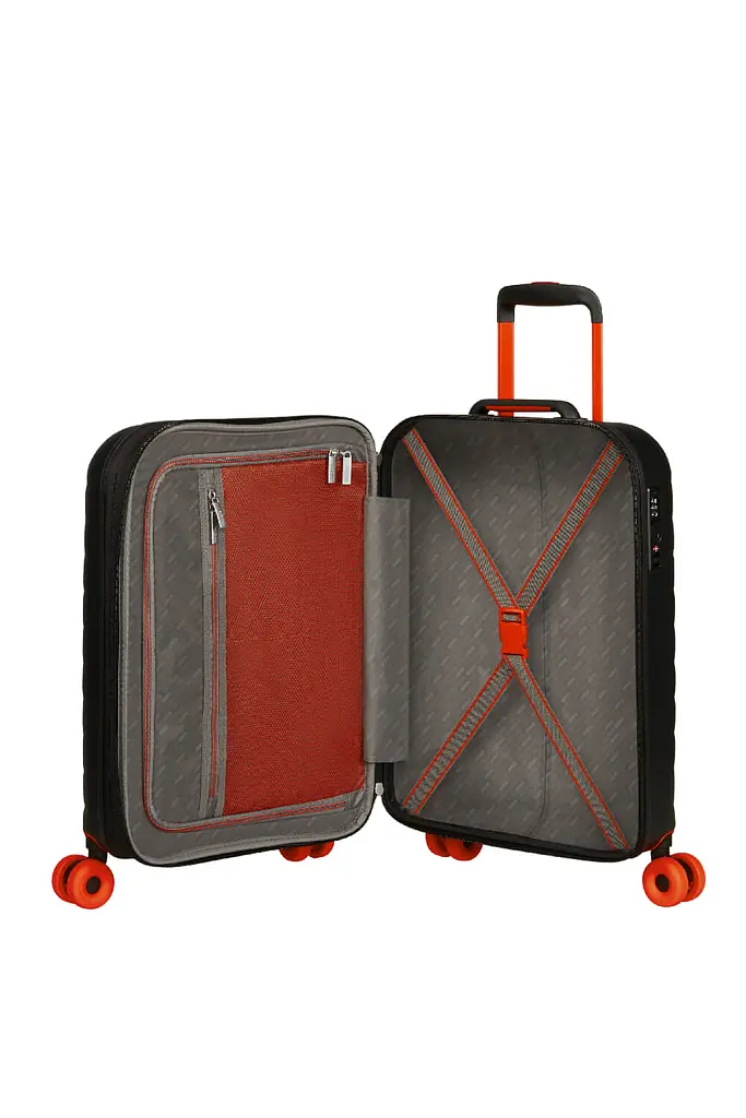 Валіза 55 См American Tourister NEOVIBE TRUE BLACK 55x40x20(23) MK4*09001 - фото 2
