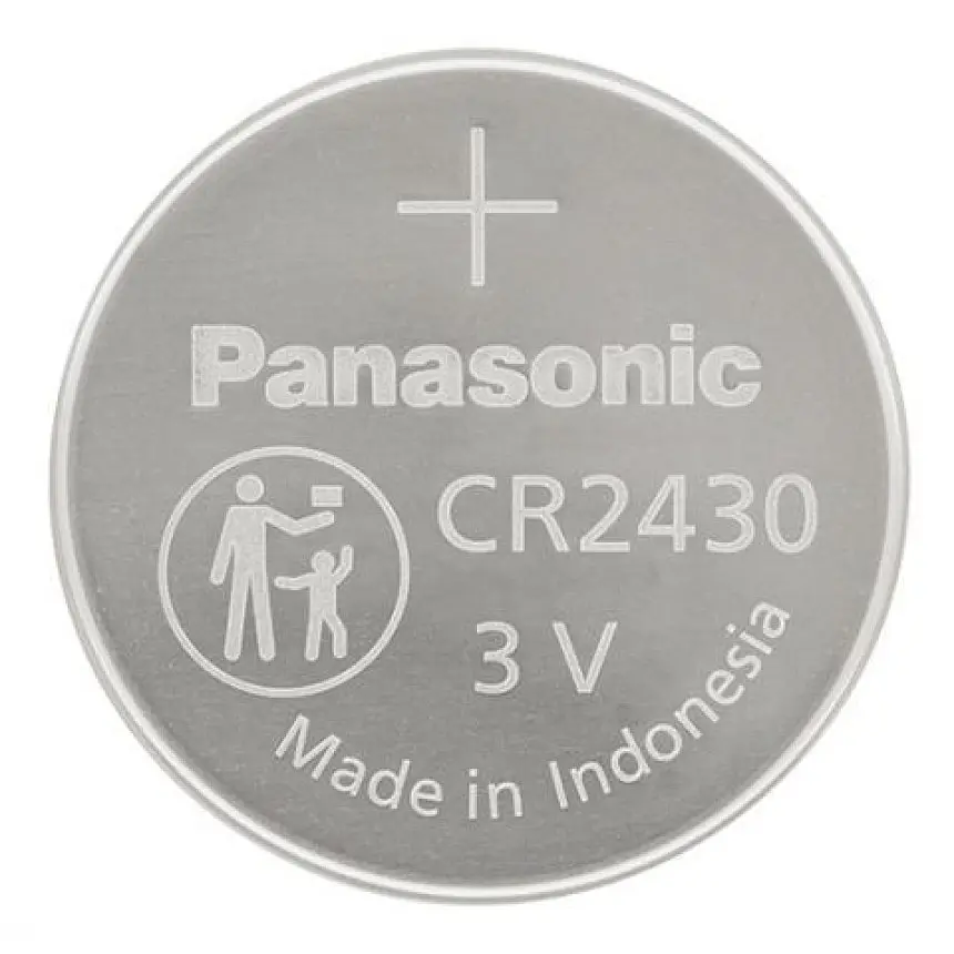 Батарейка дискова Panasonic CR2430, 3V (18591) - фото 2