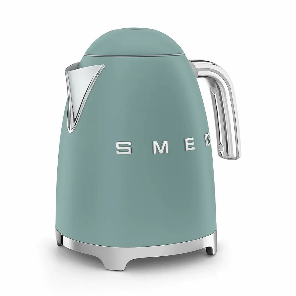 Чайник электрический Smeg (KLF03EGMEU) Retro Style 50's - 1,7л - изумрудно-зеленый матовый, Смарагдово-зелений матовий - фото 3