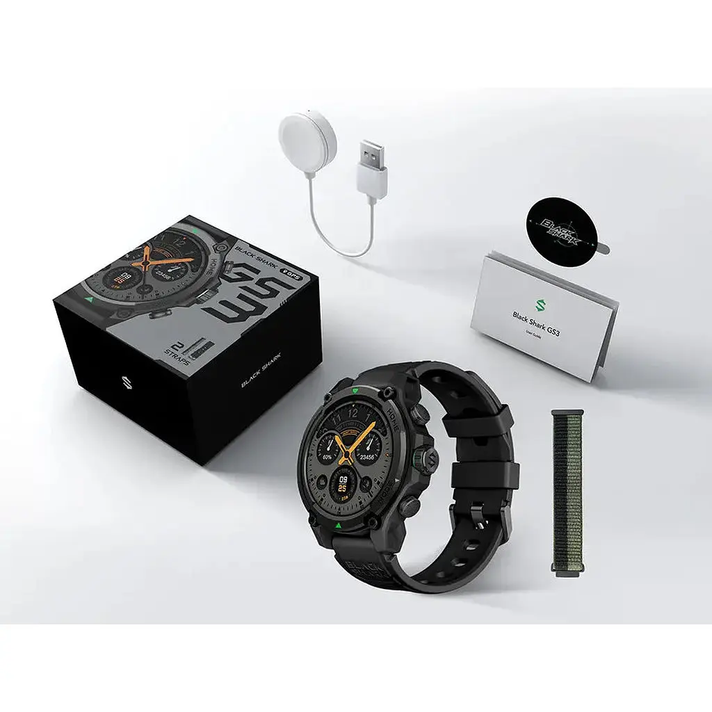 Часы умные Black Shark GS3-Black BS-GS3 черные - фото 7