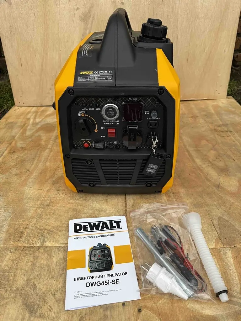 Інверторний Генератор бензиновий DeWalt DWG45i-SE (4.2 -4.5 кВт) + електростартер - фото 3