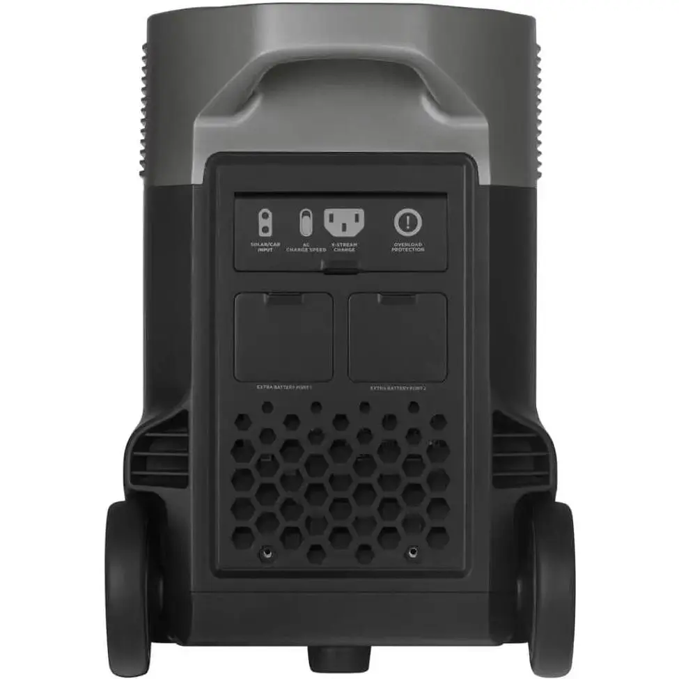 Зарядна станція EcoFlow Delta Pro чорно-сіра - фото 6