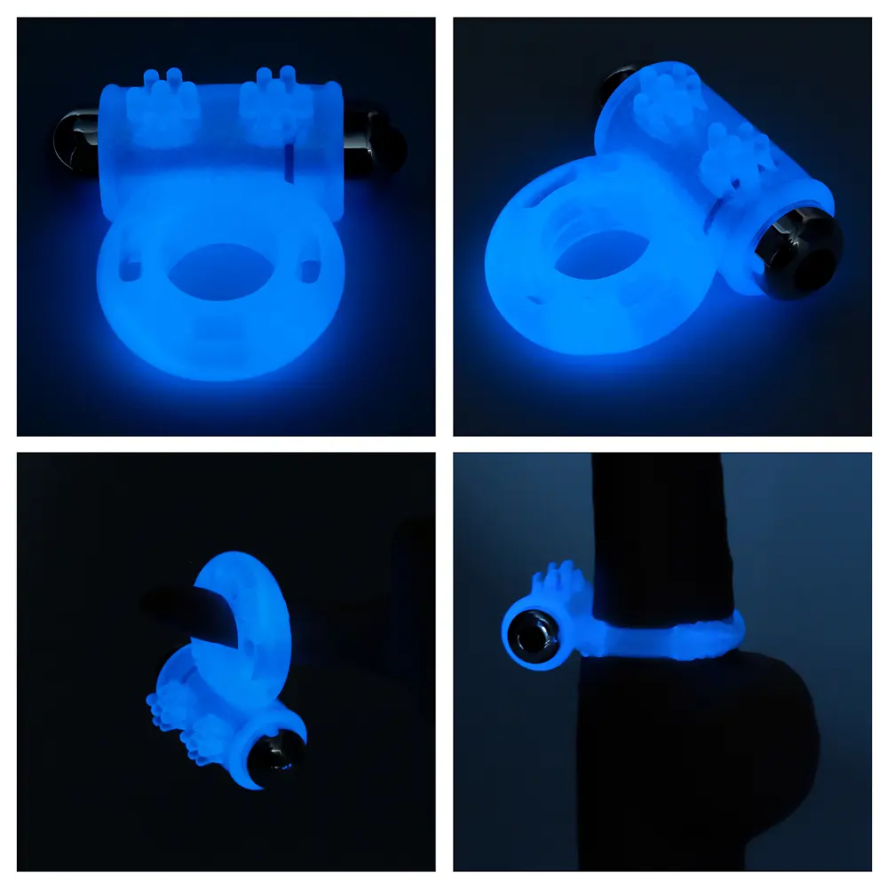 Ерекційне кільце Lumino Play Vibrating Penis Ring біле - фото 8