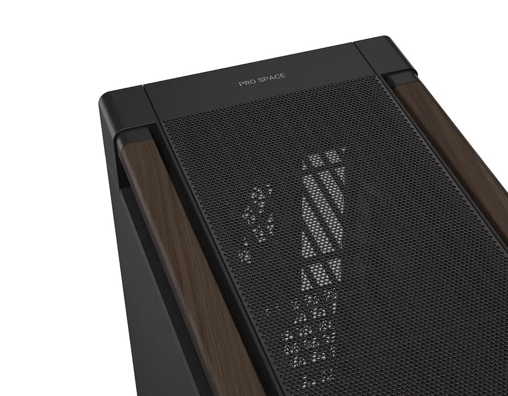Корпус Asus ProArt PA602 Walnut Wood Edition - Metal Panel без БЖ (90DC00J0-B09040) Modern Black - фото 12