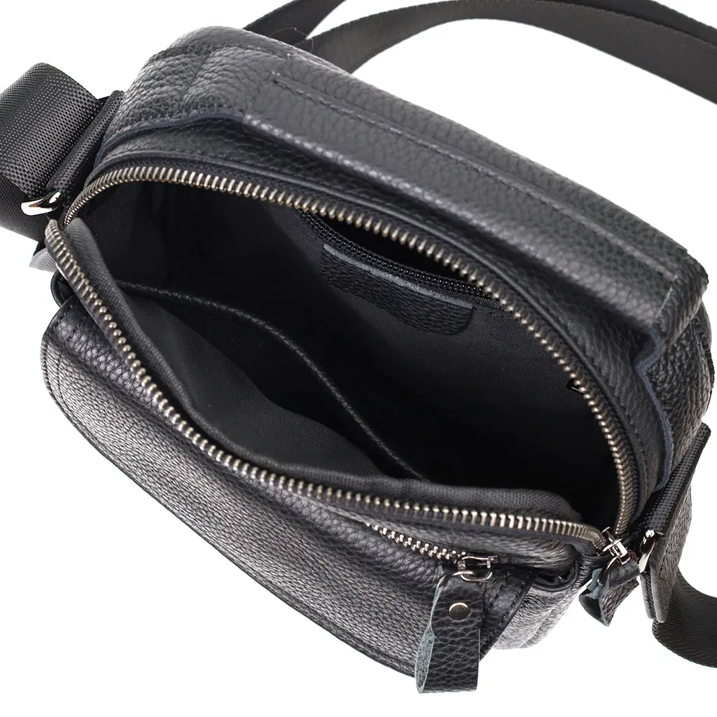 Кожаная мужская сумка Vintage 19х23х6,5 см sum0024953 - фото 4