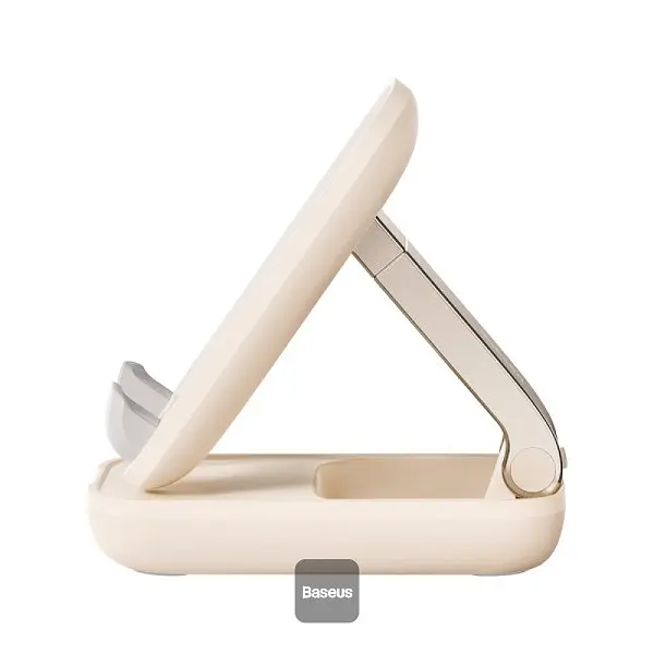 Підставка для ґаджетів Baseus Seashell Series Folding Phone Stand B10551500411-00 Pink - фото 3