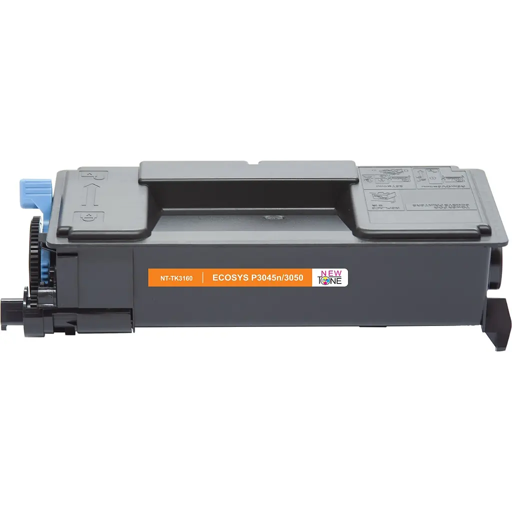 Туба з тонером NEWTONE для Kyoсera Mita ECOSYS P3045n/3050 аналог TK-3160 Black ( 12500 ст.) (NT-TK3160) - фото 3