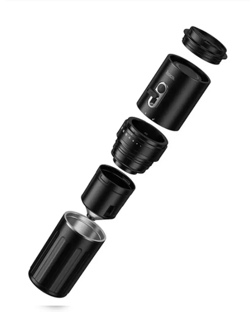 Портативная кофемашина Hoco HX80 3in1 черная - фото 2