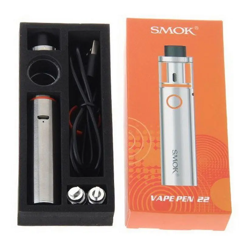 Електронна сигарета ATVS Vape Pen 22 1650 mAh Kit Сталевий (sn207) - фото 6