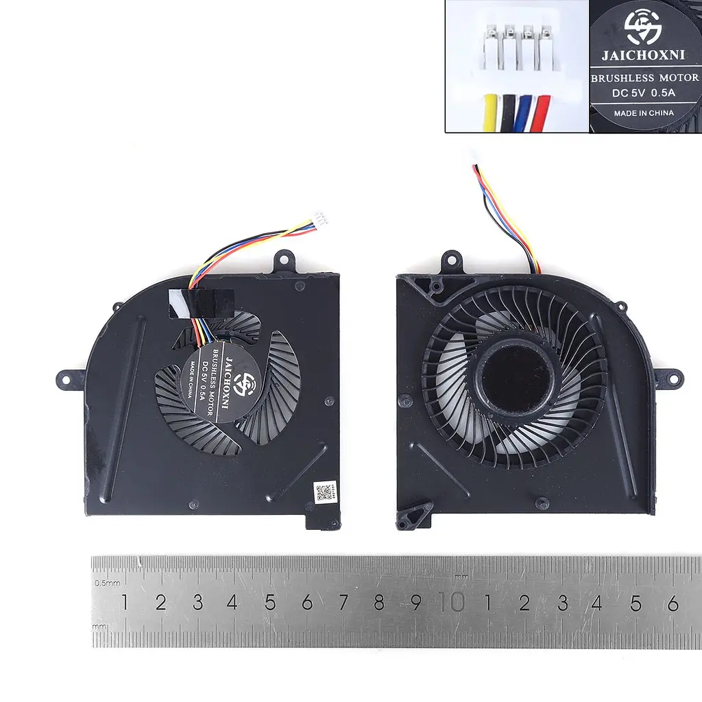Вентилятор для MSI Stealth Pro GS63VR GS73VR (Black Blades, CPU fan, Аналог) - фото 3