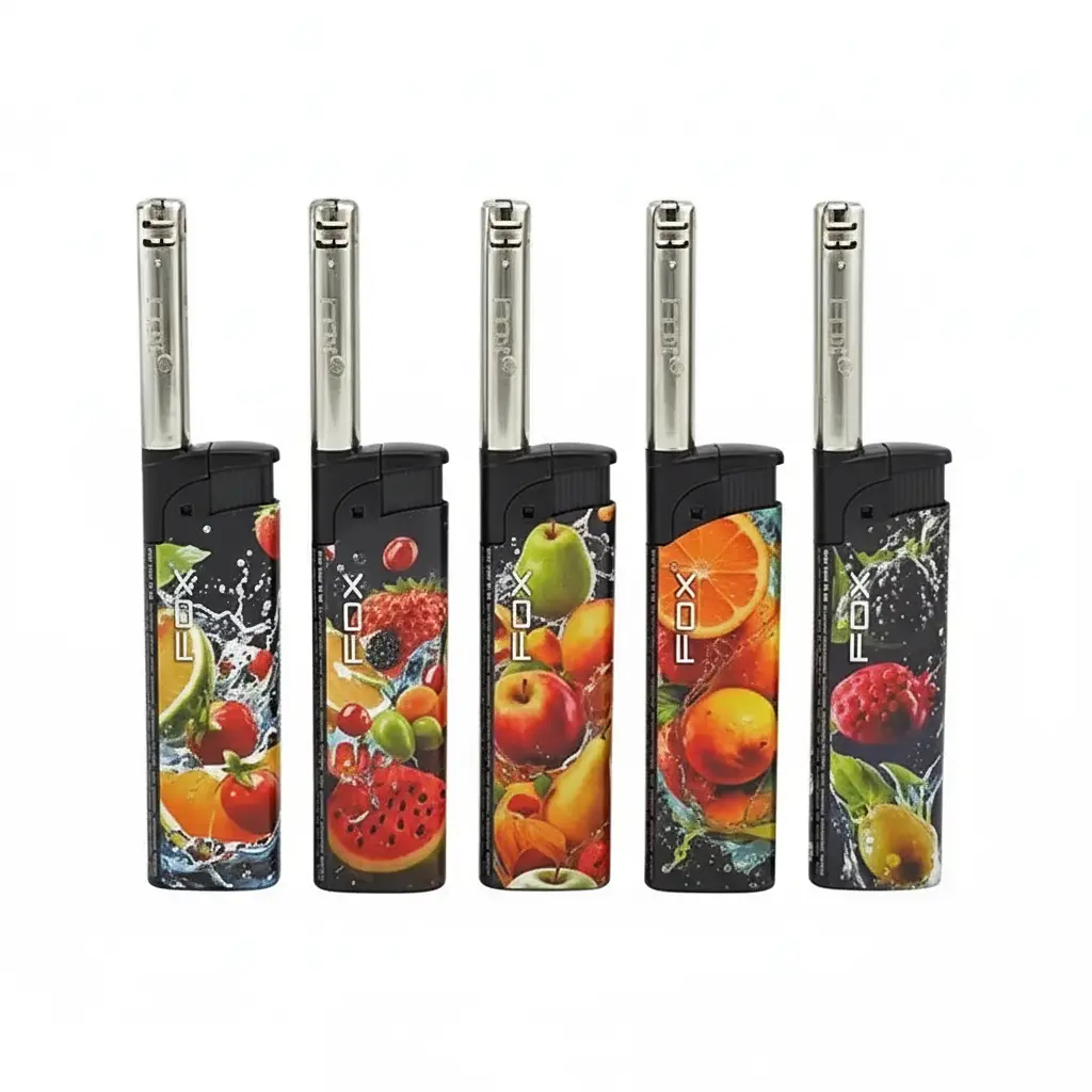 Запальнички побутові Fox Utility Gas Lighter блок 25 шт кухонні - фото 3