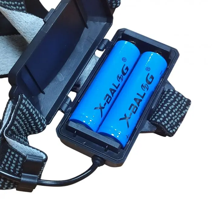 Ліхтар налобний Arexes на 2 акумуляторах 18650 1000 Lumen AR-8059 P50 - фото 7
