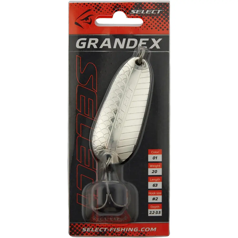 Блешня Select Grandex 20 g 63 mm #01 - фото 2