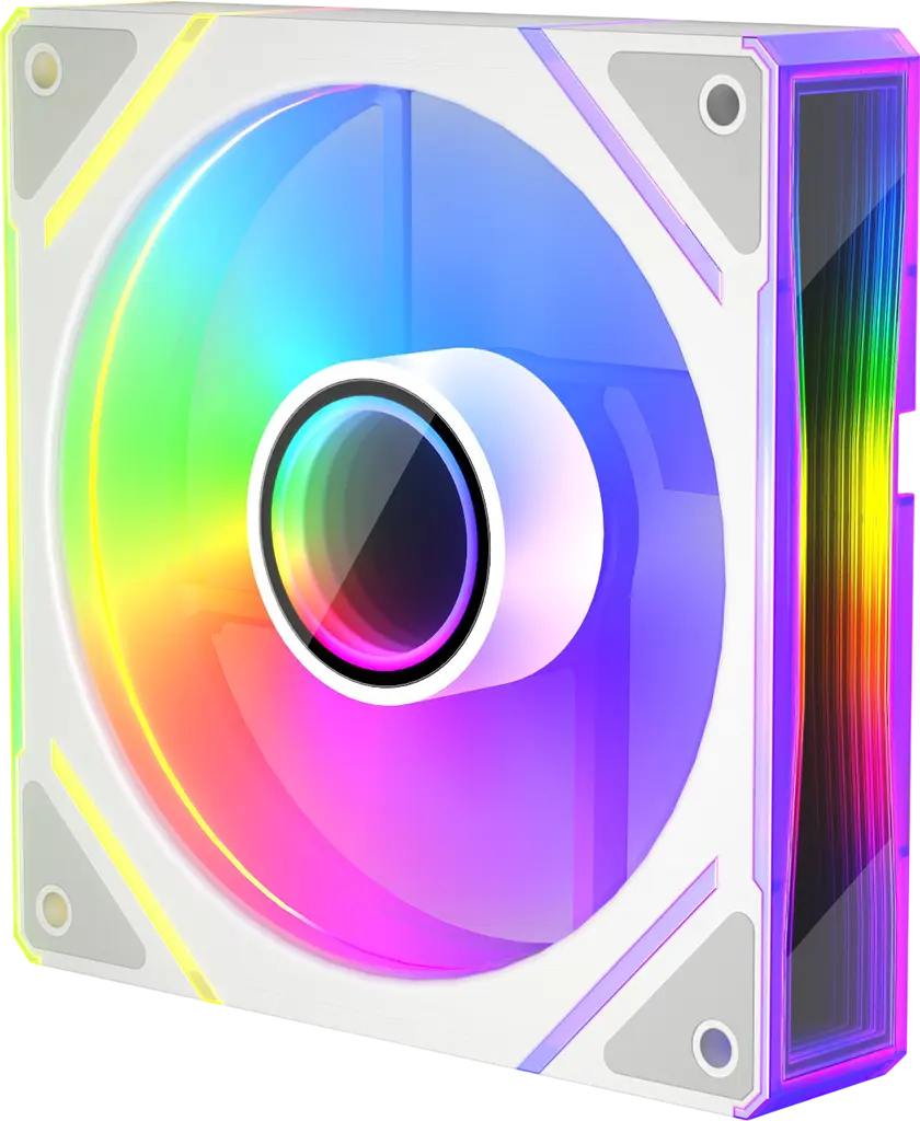 Вентилятор 1stPlayer FC7 ARGB White (FC7-WH-1IN1)