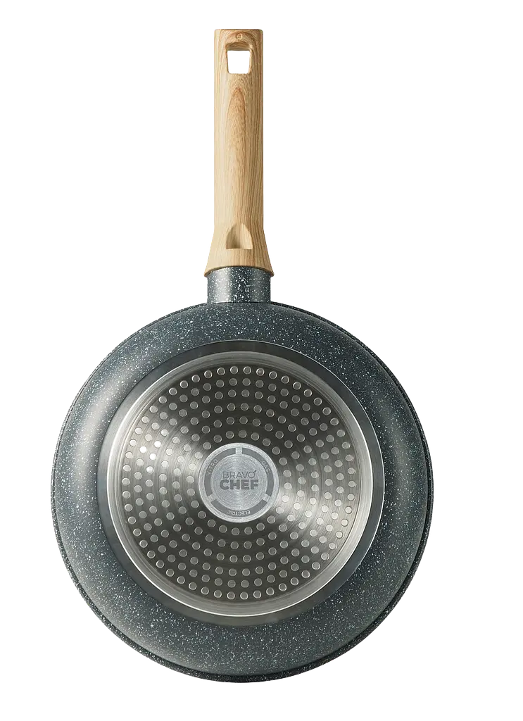 Сковорода з кришкою 24 см BRAVO CHEF kuh0017326 - фото 6