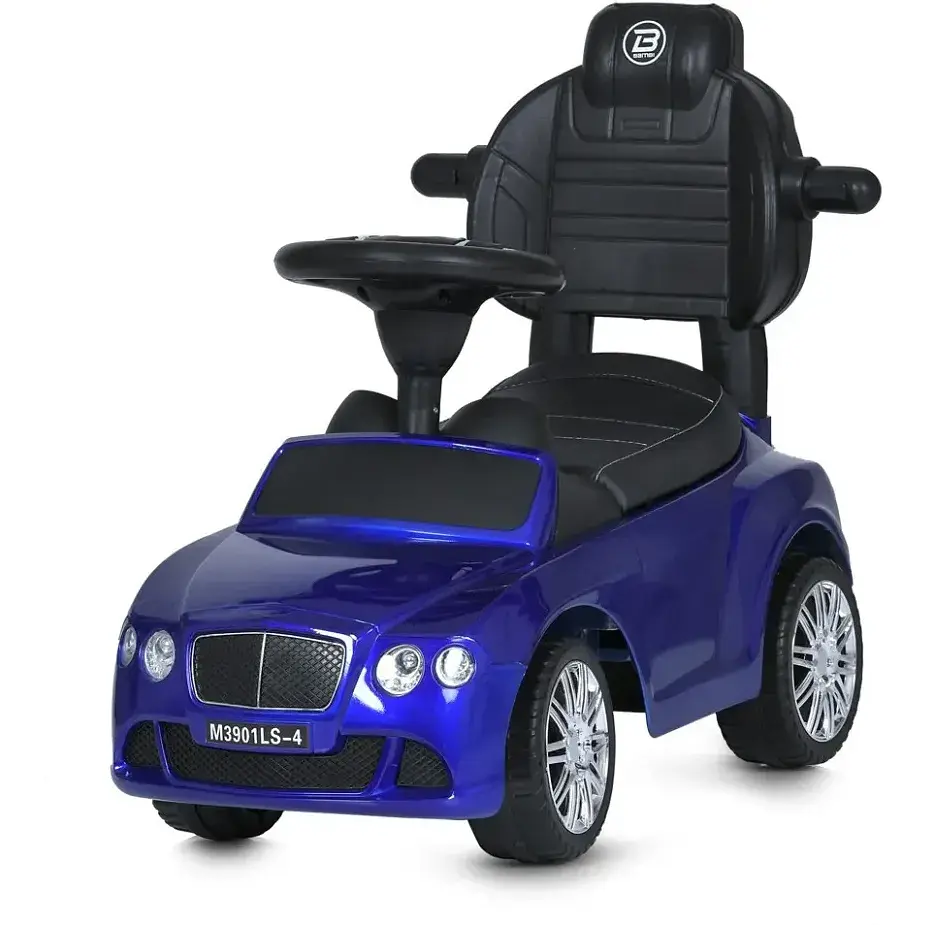Каталка-толокар 2 в 1 Bambi Racer M 3901LS-4 з батьківською ручкою - фото 2