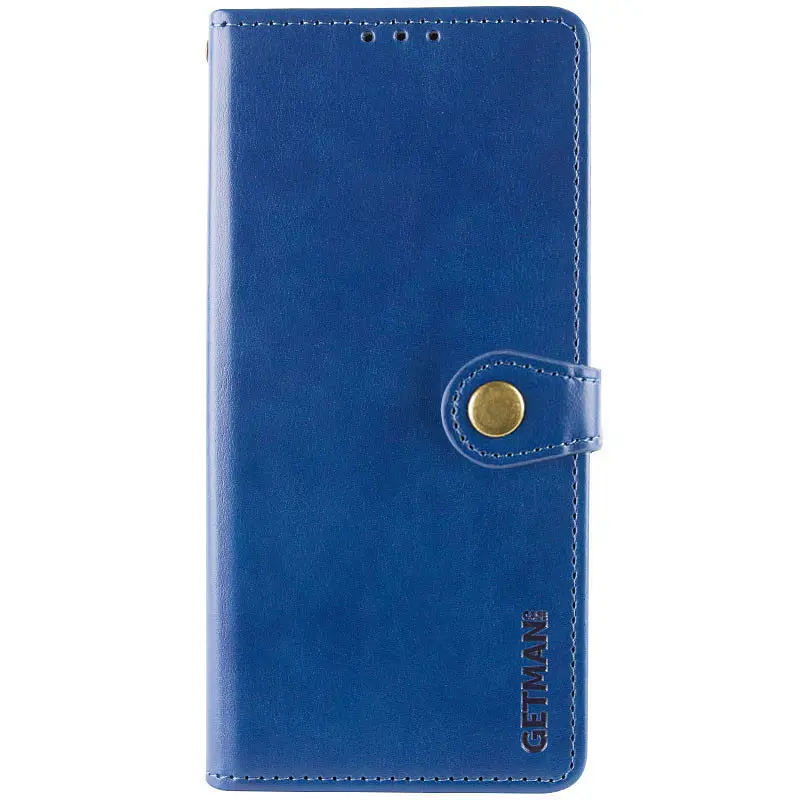 Шкіряний чохол-книжка Getman Gallant (PU) для Motorola Moto G15 Power / G17 Power Синій