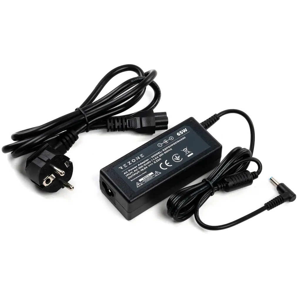 Блок питания к ноутбуку Rezone HP 65W 19.5V 3.33А 4.5*3.0 (RZPSHP65194530) - фото 2
