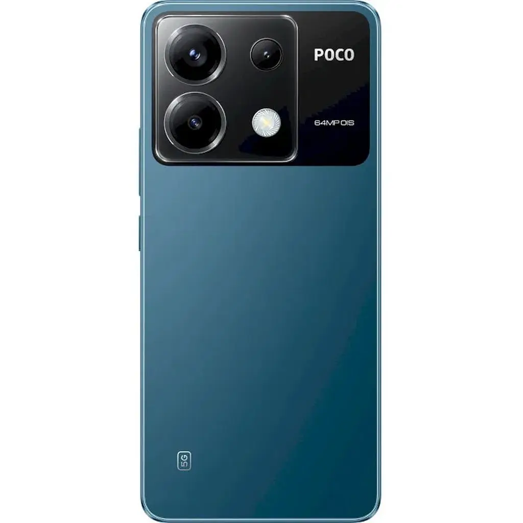 Смартфон Poco X6 5G 12/256GB Blue - фото 16